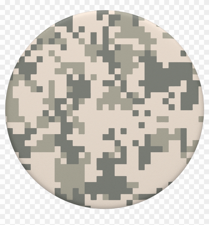 Digital Camo, Popsockets - Digital Camo Sticker Clipart