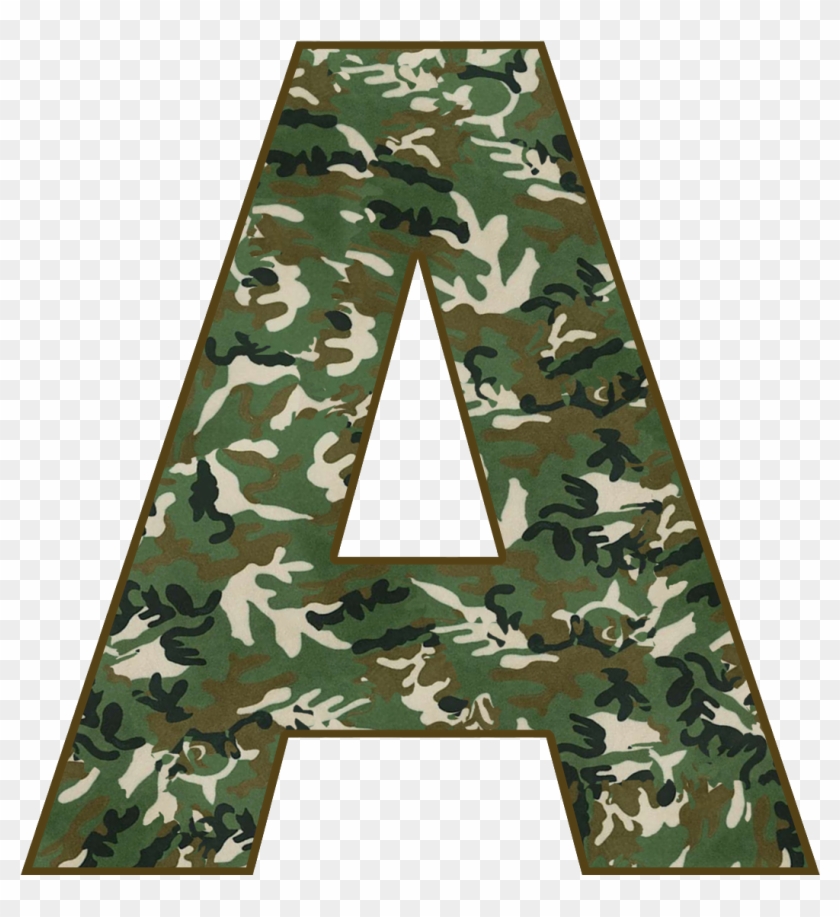 To Acquire An Individual Png Image Left Click Image - Letras Camufladas Clipart #1880541