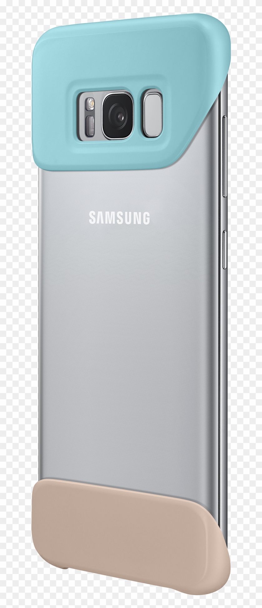 Samsung Galaxy S8 Two Piece Cover Mint & Brown - Smartphone Clipart