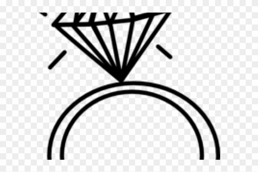 Diamond Ring Cliparts - Clip Art Engagement Ring Png Transparent Png #1880879