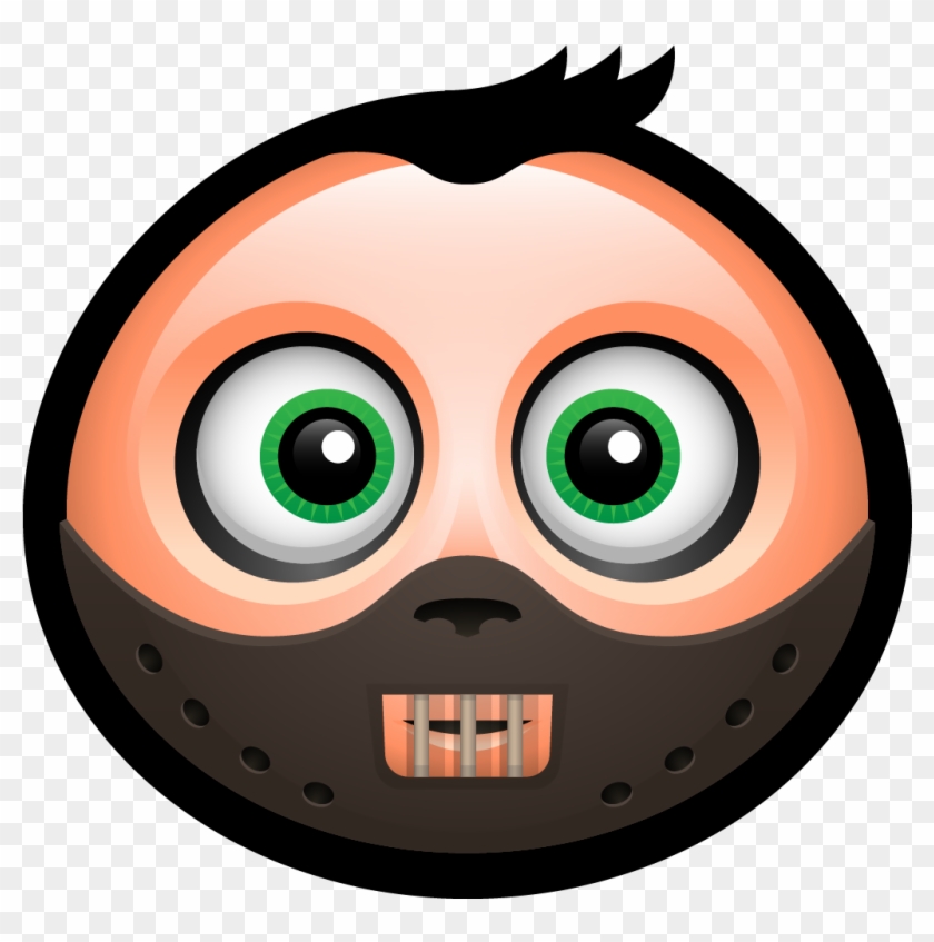 Clipart Hannibal Lecter Mask Horror Spooky Icon Size - Hannibal Icon - Png Download