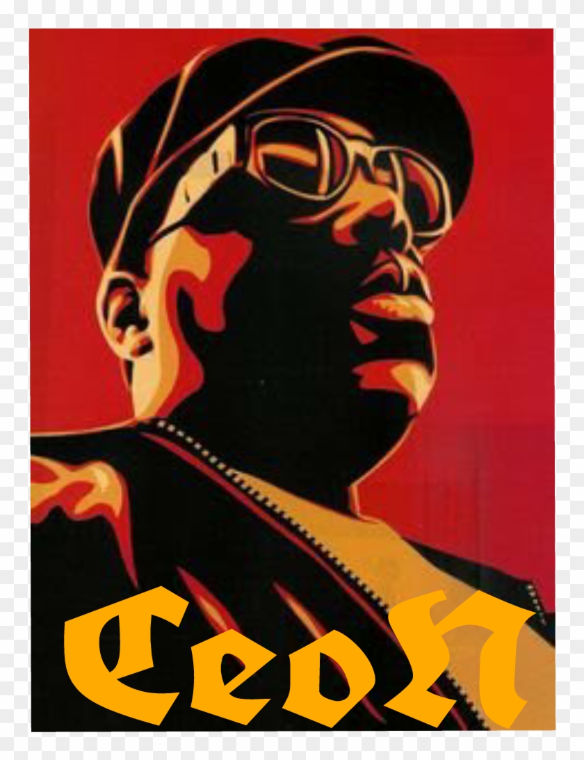 #biggie Smalls - Shepard Fairey Notorious Big Clipart #1881583