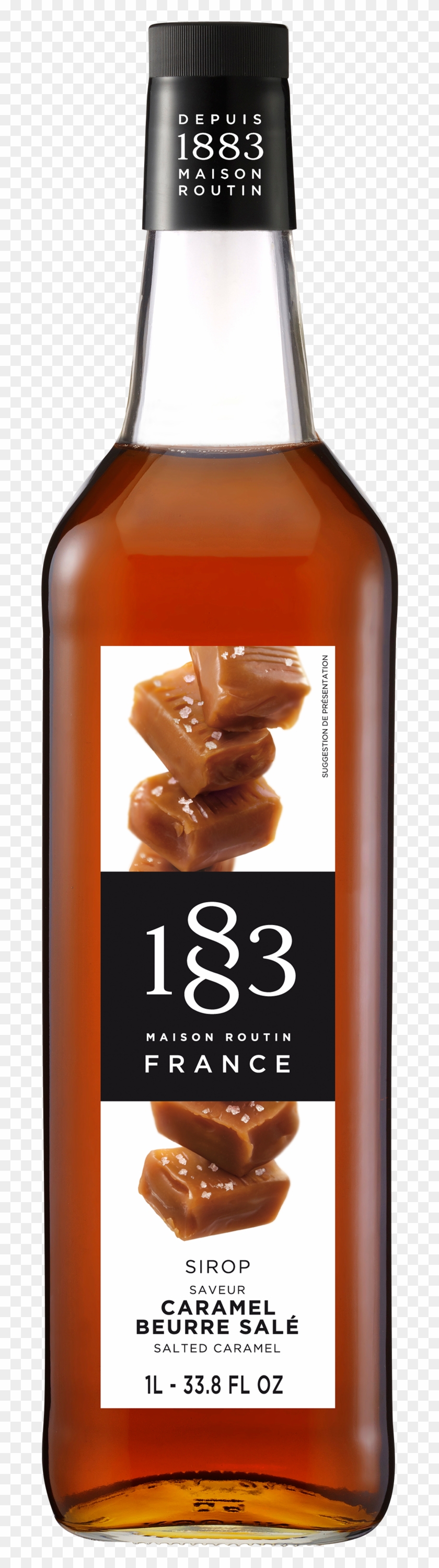 1883 Sea Salt Caramel - 1883 Caramel Syrup Clipart