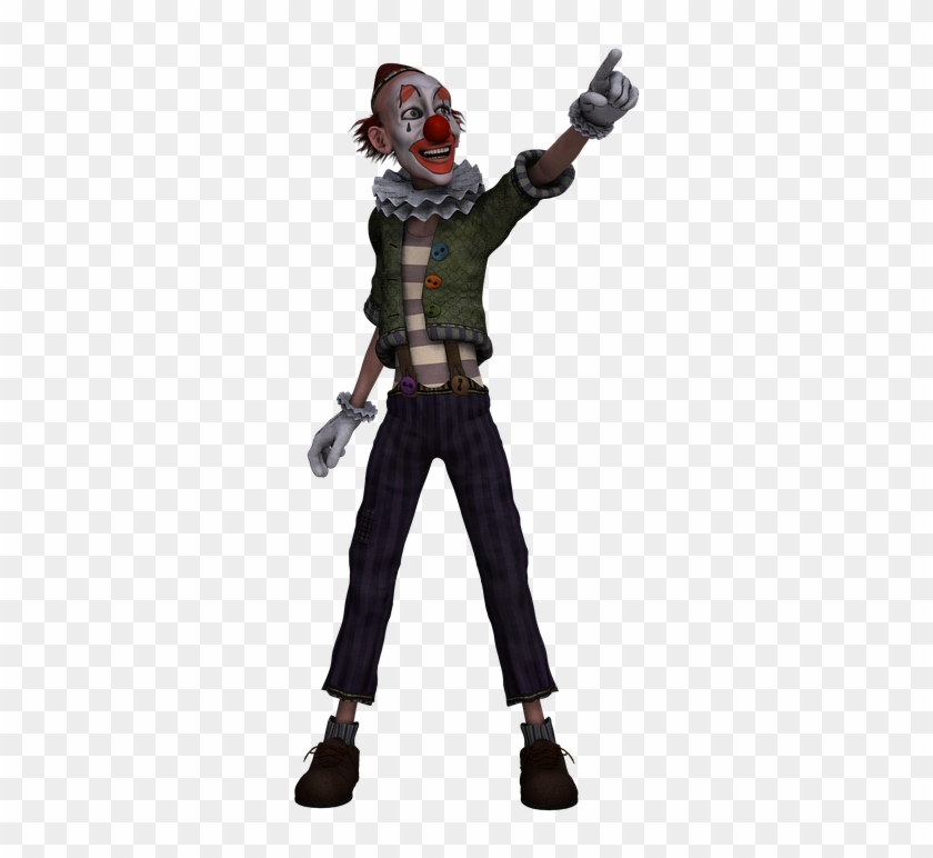 Clown, Fig, Fantasy, Digital Art, Isolated - Figurine Clipart