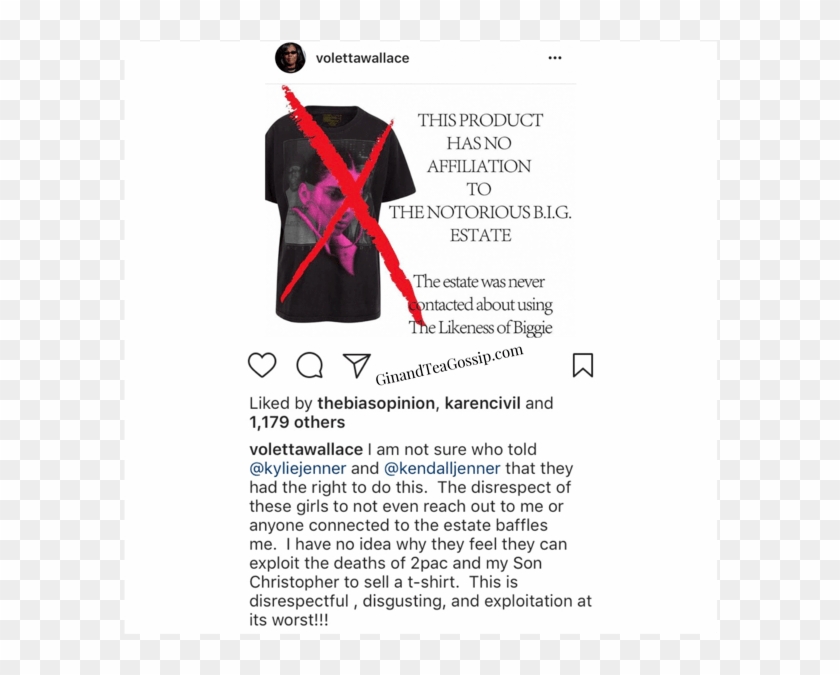 Voletta Wallace, The Mother Of Biggie Smalls Speaks - Kendall Jenner Biggie Smalls Clipart #1882215