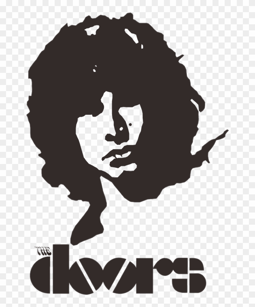 Download - Jim Morrison The Doors Logo Clipart