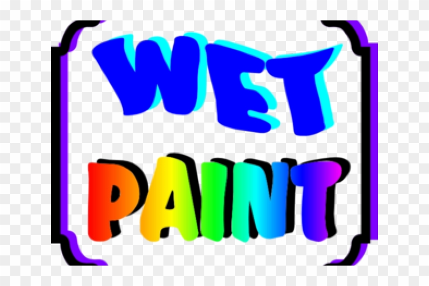 Paint Brush Clipart Wet - Png Download #1883052