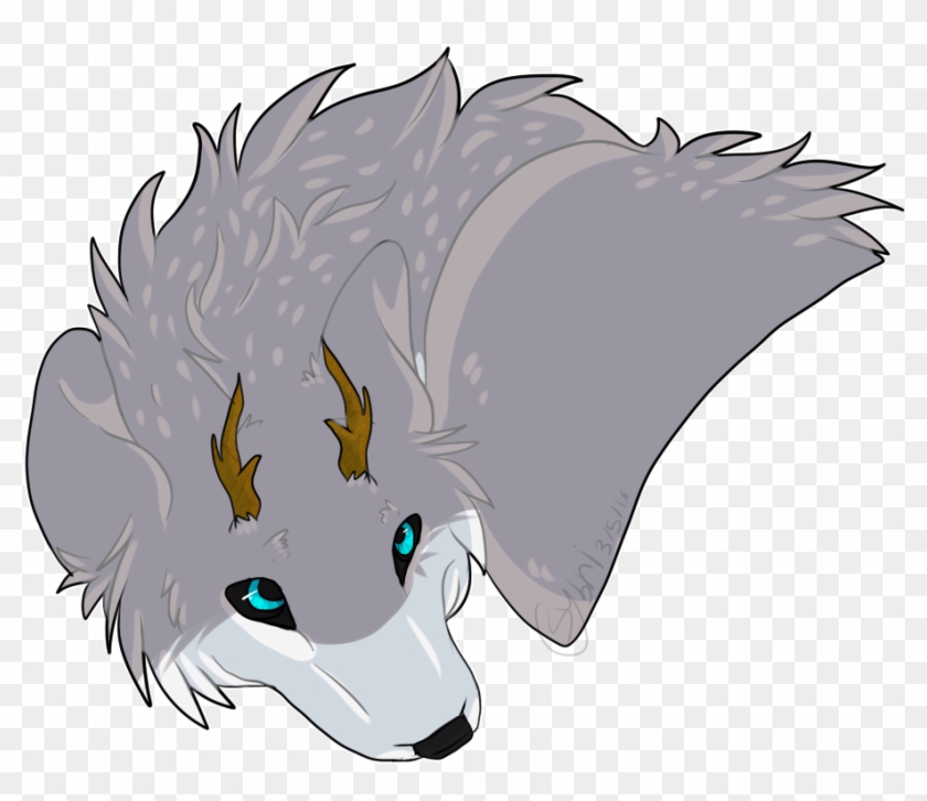 The Eyes Of A Wolf - Cartoon Clipart