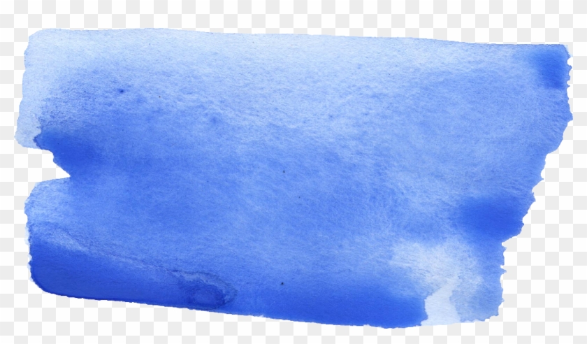 23 Blue Watercolor Brush Stroke Vol - Painting Clipart