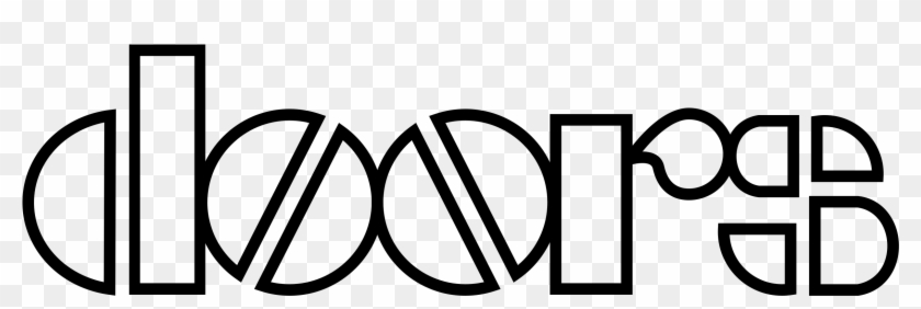 Doors Logo Png Transparent - Jim Morrison The Doors Poster Clipart #1883254