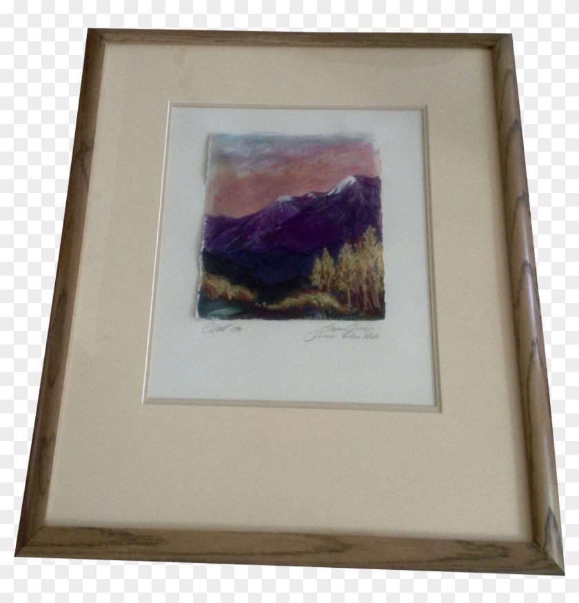 Barbara Coast, Mixed Media Watercolor Painting “aspen - Picture Frame Clipart