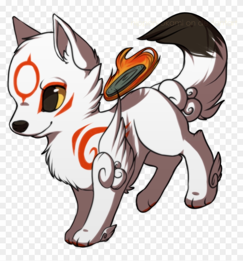 Arctic Wolf Clipart Animated - Cute Chibi Anime Wolf - Png Download #1883388