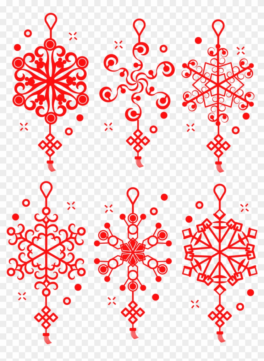 Elemento Decorativo De Comercio Invierno Copo Nieve Clipart