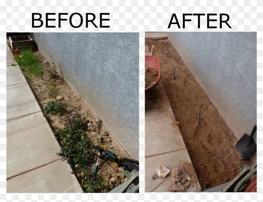 Preparing A Flower Bed Clipart