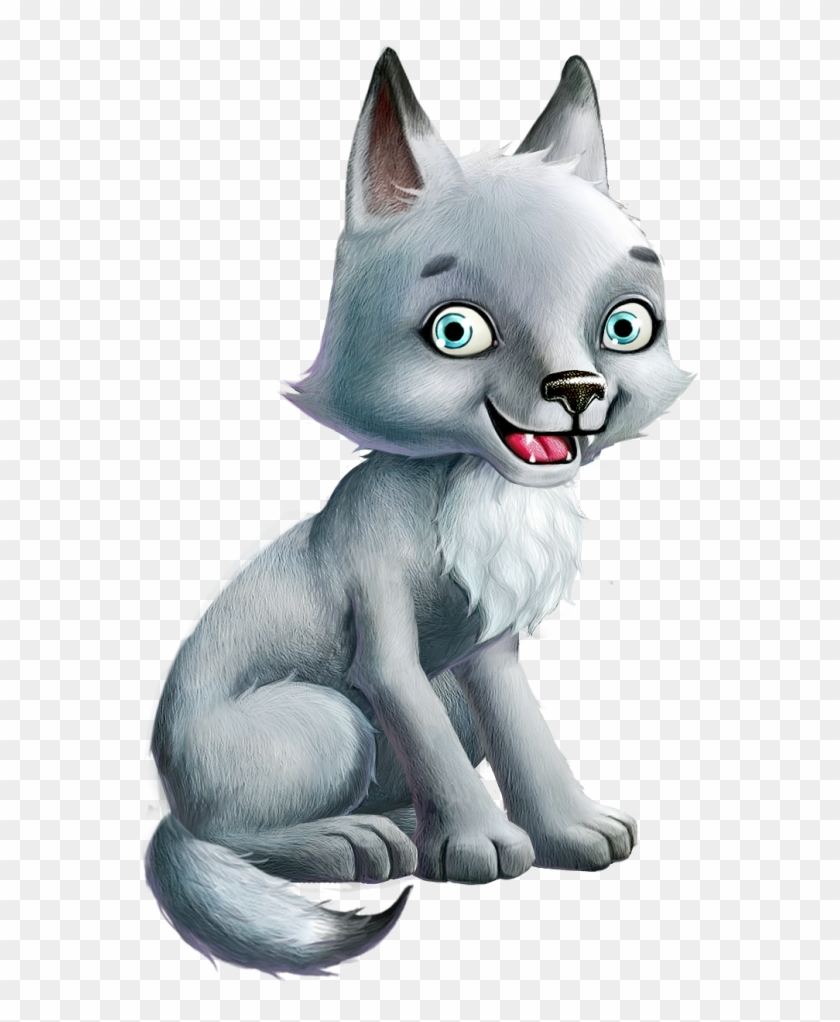 03 Character Wolfcub Thumbnail Clipart