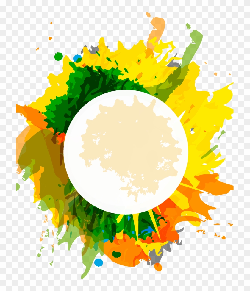 Abstract Art Element Euclidean Colorful Watercolor - Toner Vs Inkjet Clipart #1883999