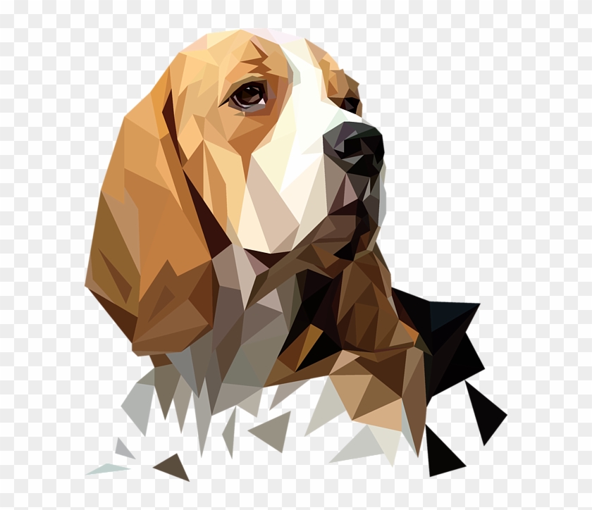 Click And Drag To Re-position The Image, If Desired - Beagle Art Clipart