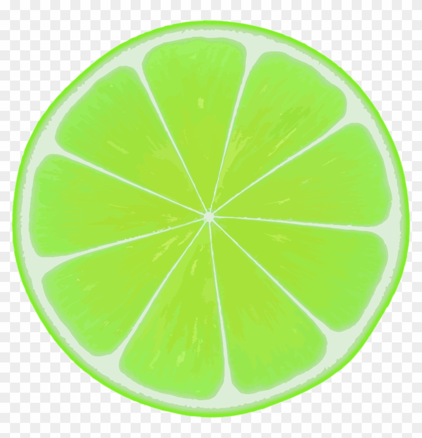 Medium Image - Sliced Lime Clip Art - Png Download