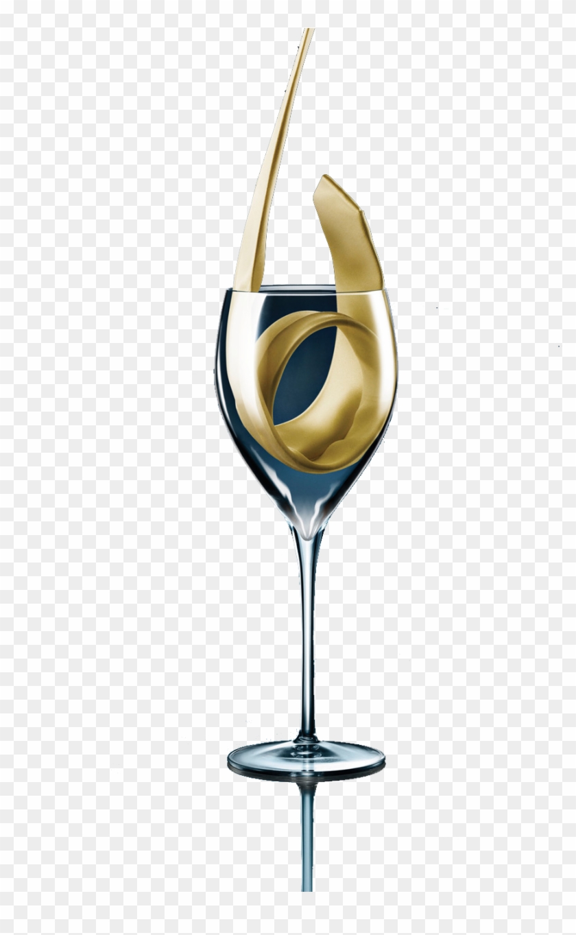 White Wine Wine Glass Clip Art - Png Download #1884758