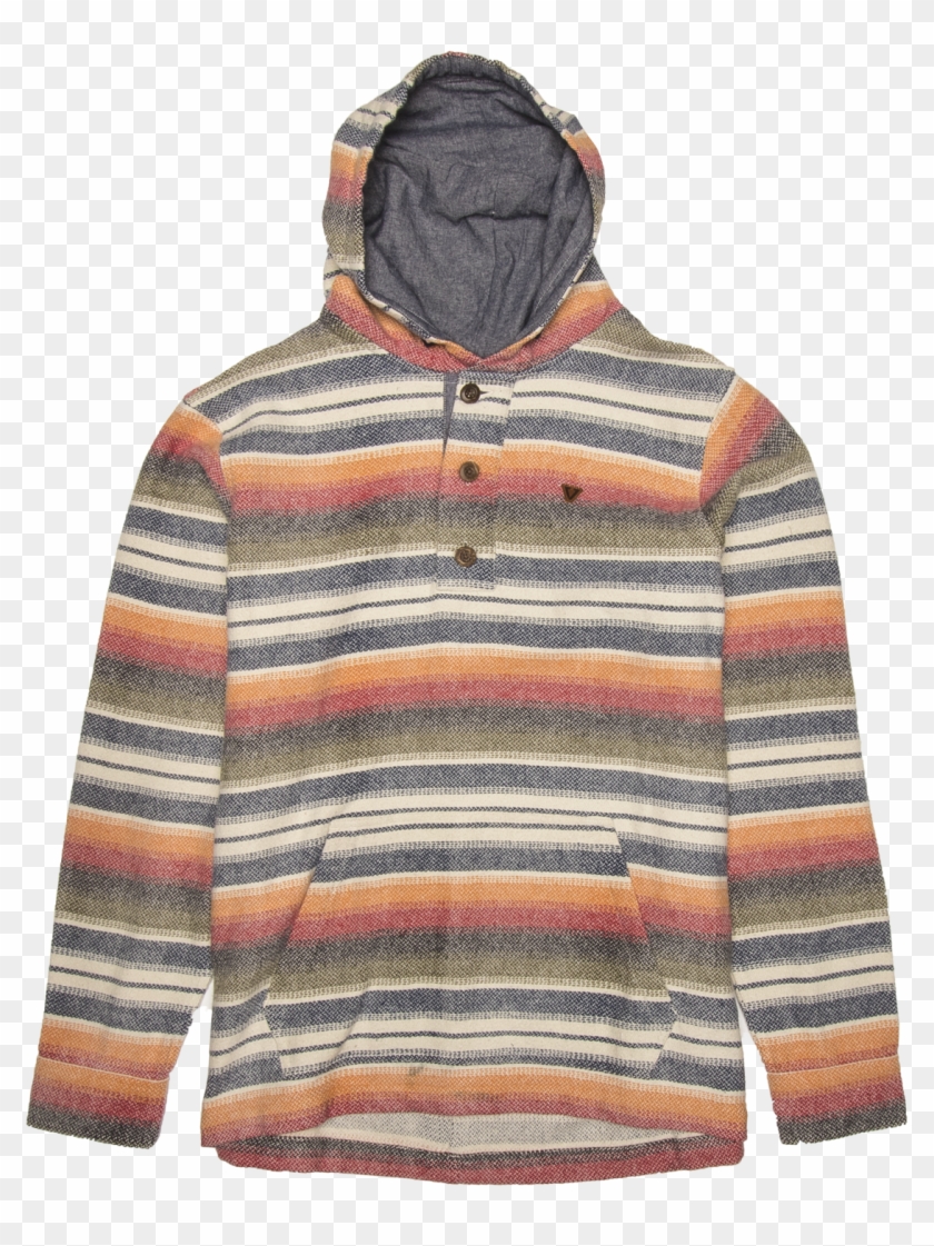 Vissla Men's Mi Casa Hooded Flannel Clipart