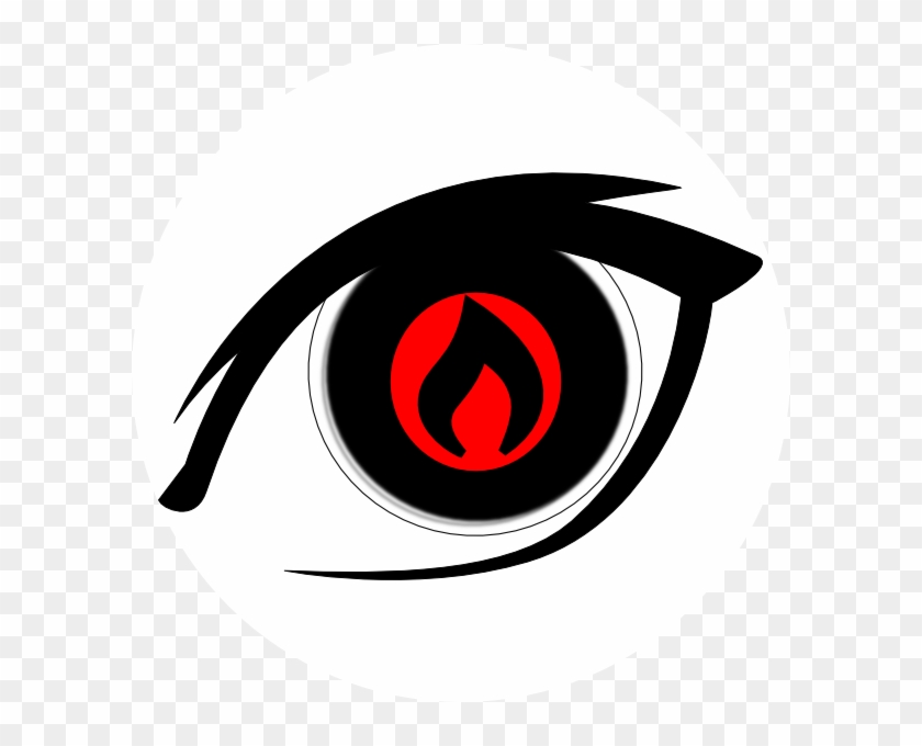 Small - Eye On Fire Clip Art - Png Download