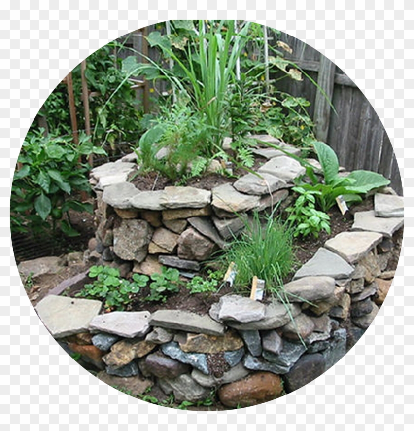 Rockery Designs In Gardens Clipart