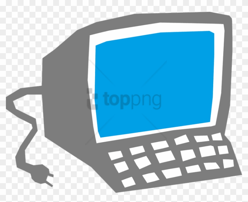 Free Png Download Computer Cartoon Png Images Background - Computer Nerd Valentines Day Clipart