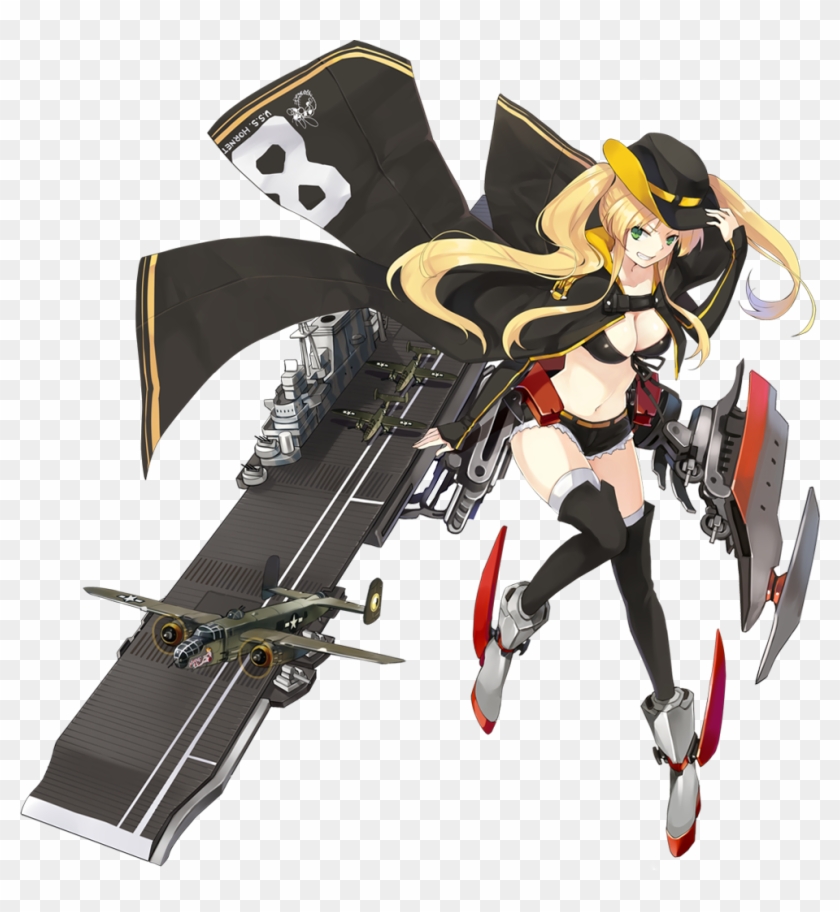 Hornet - Uss Hornet Azur Lane Clipart