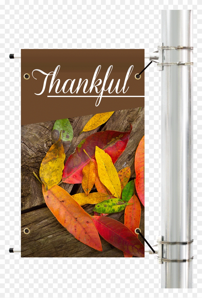 Thanksgiving Pole Banner Clipart #1886559