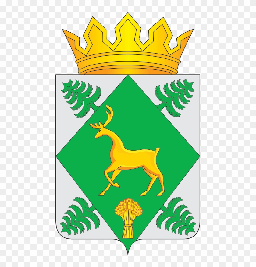 Coat Of Arms Of Imeni Lazo District Clipart #1886676