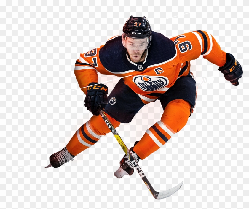 Hockey Player Png - Connor Mcdavid Png Clipart #1887295
