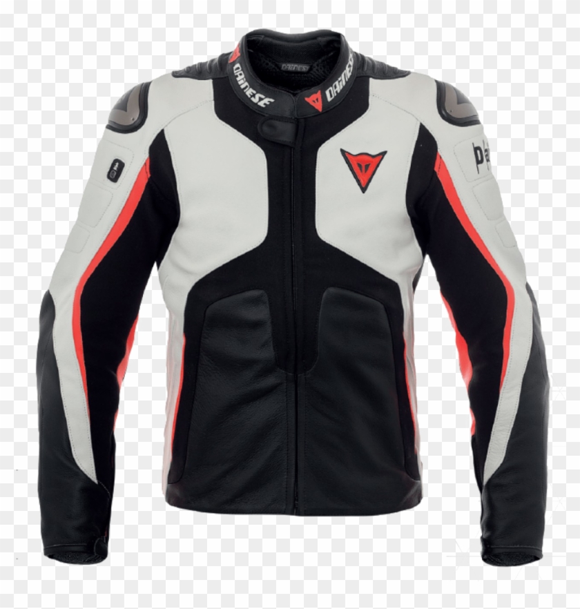 Motorcycle Leather Jacket Png Free Download - Dainese Misano D Air Clipart #1887902