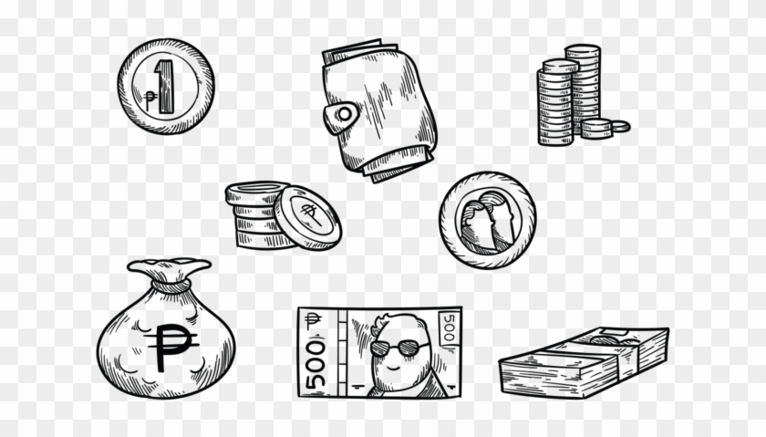 Peso Mexican Money - Peso Money Drawing Clipart