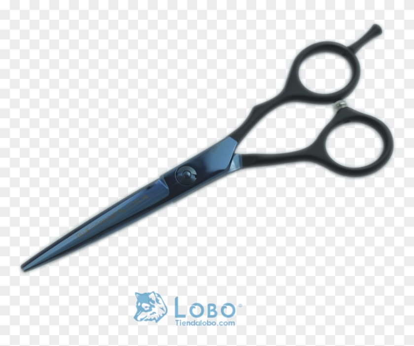 Tijera Estilista Blue Confort Filo Navaja Ajustable - Scissors Clipart