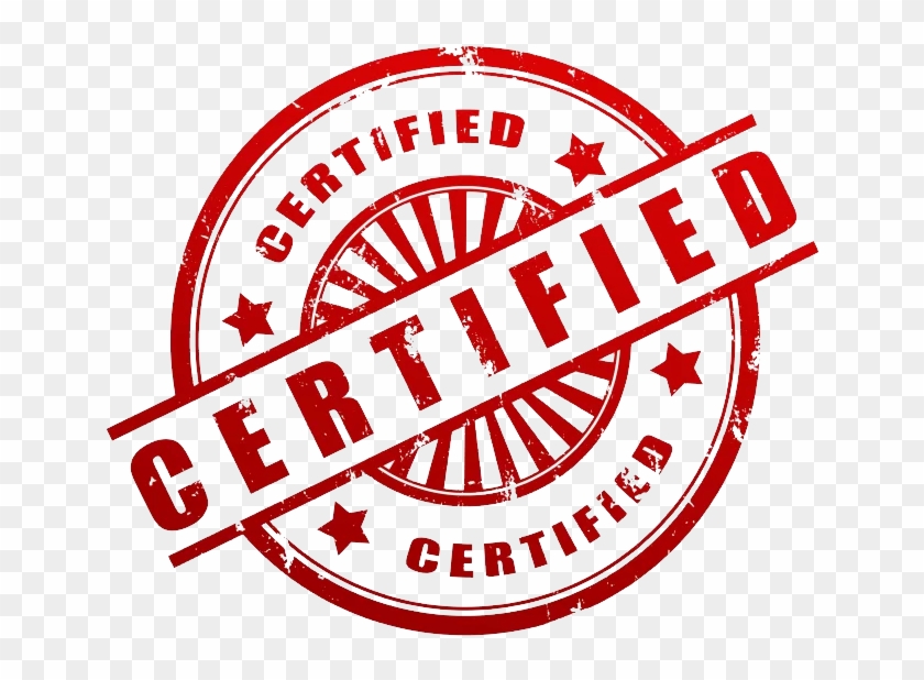 Certified Png Clipart #1888789