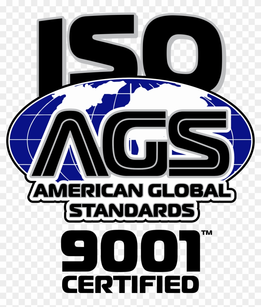 Iso 9001 Certified - American Global Standards Logo Clipart #1889298