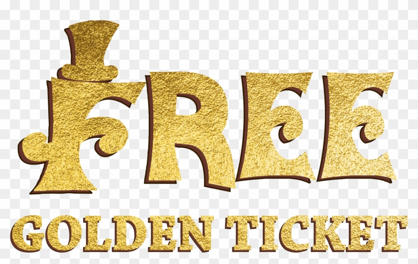 Free Golden Ticket Clipart #1889914