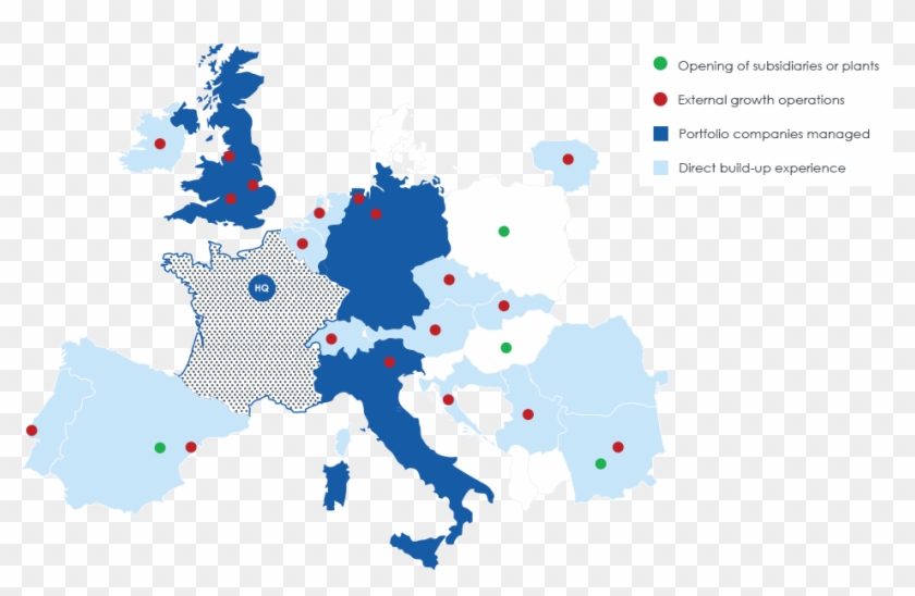 2 Build-ups & 5 Site Creations In North America Clipart #1889919