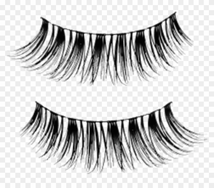 #eyelashes #black #eyes #eye #iris #lash #fake Lashes - Eyelash Clipart