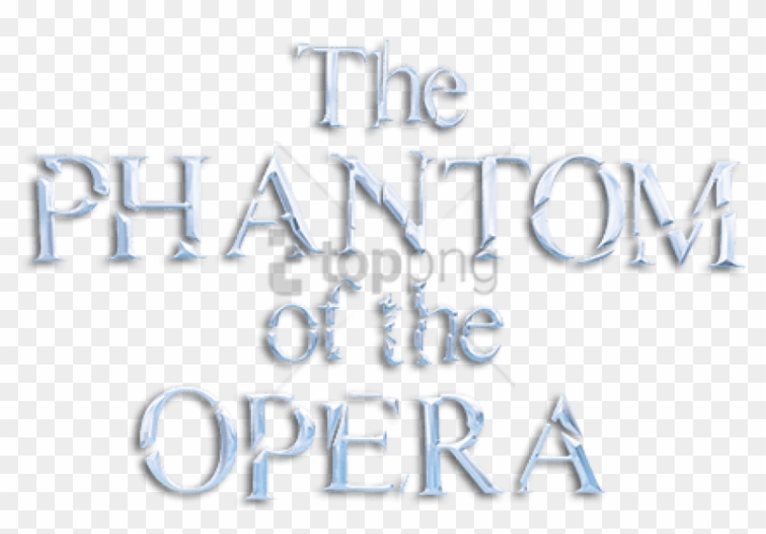 Free Png The Phantom Of The Opera Text Logo Png Image Clipart #1890162