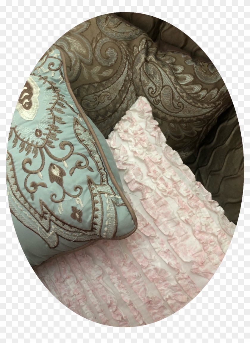 #pillows #fabric #texture #bedroom #design #decorations Clipart #1890203