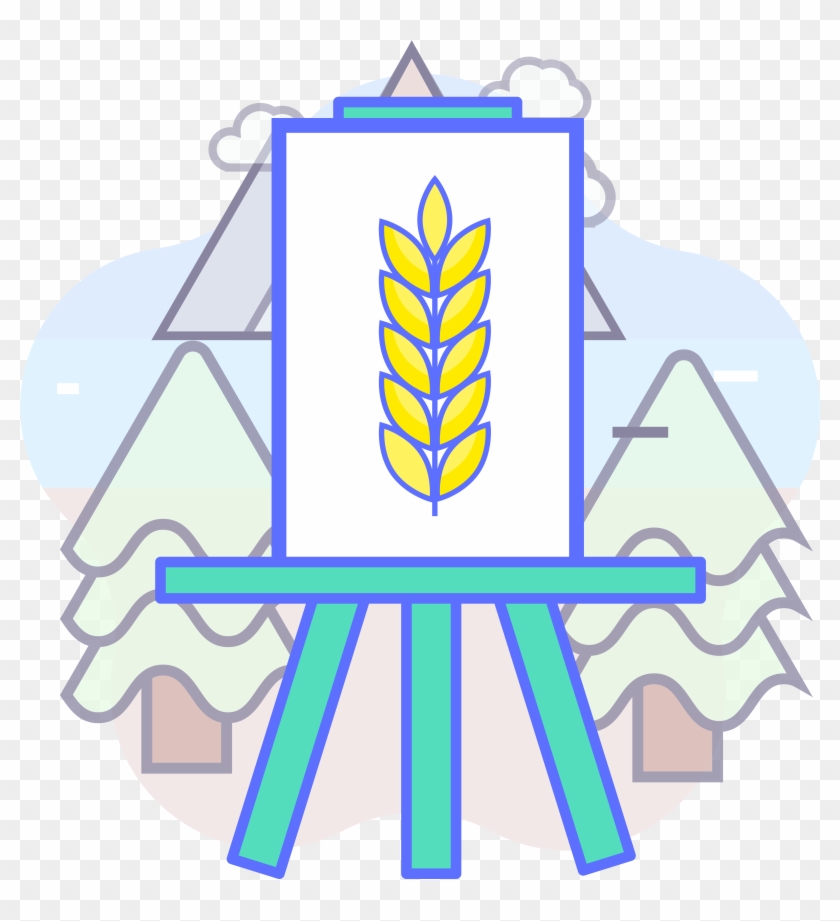 Rice Yellow Icon Iocn Png And Vector Image Clipart #1890591