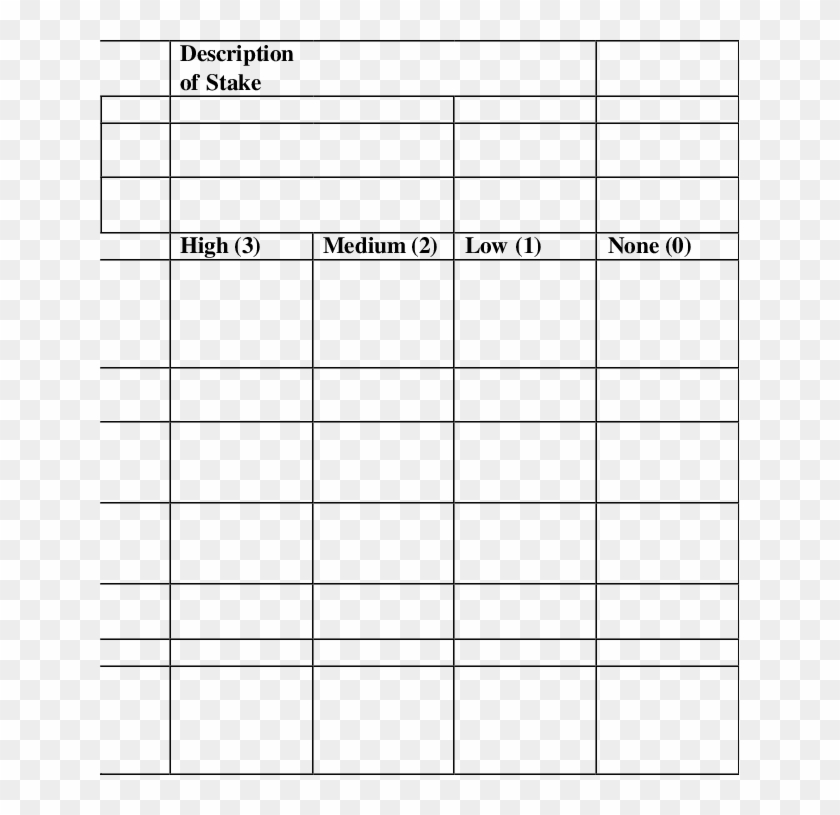 Ethical Analysis Grid Clipart