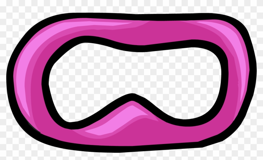 Pink Superhero Mask - Superhero Mask Club Penguin Clipart