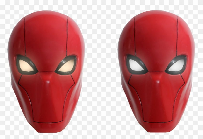 Clipart Black And White Red Hood S Helmet By Asthonx - Red Hood Mask Png Transparent Png #1890870