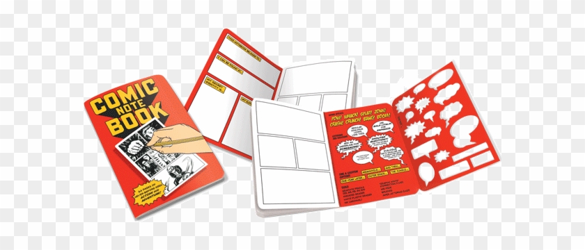 Unemployed Philosophers Guild Comic Book Notebook - Comic Note Book Clipart