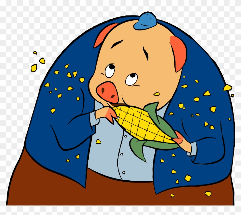 Chicken Little Pig Corn Clipart Png Transparent Png