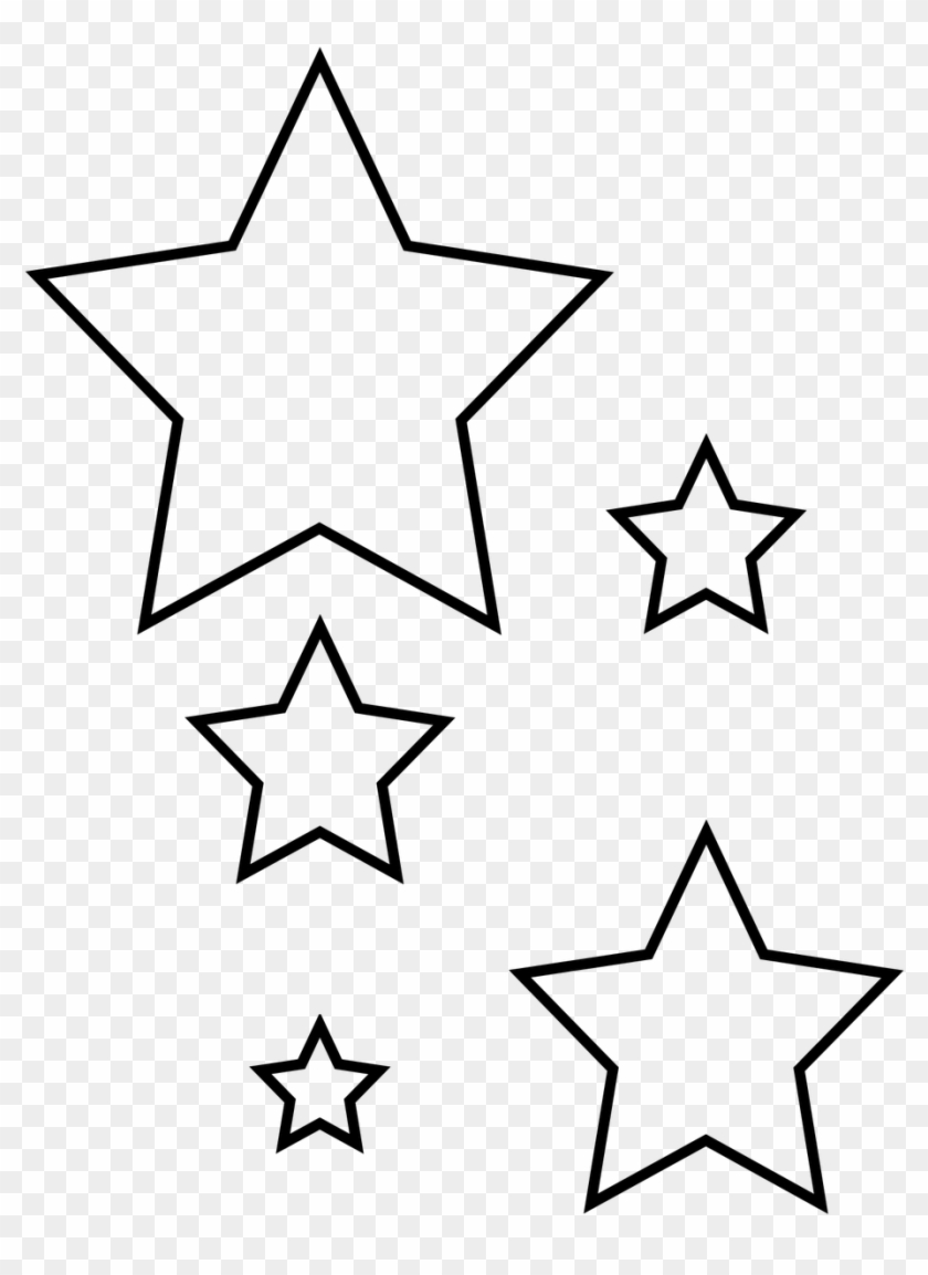 Large Star Template Printable Clipart #1891343
