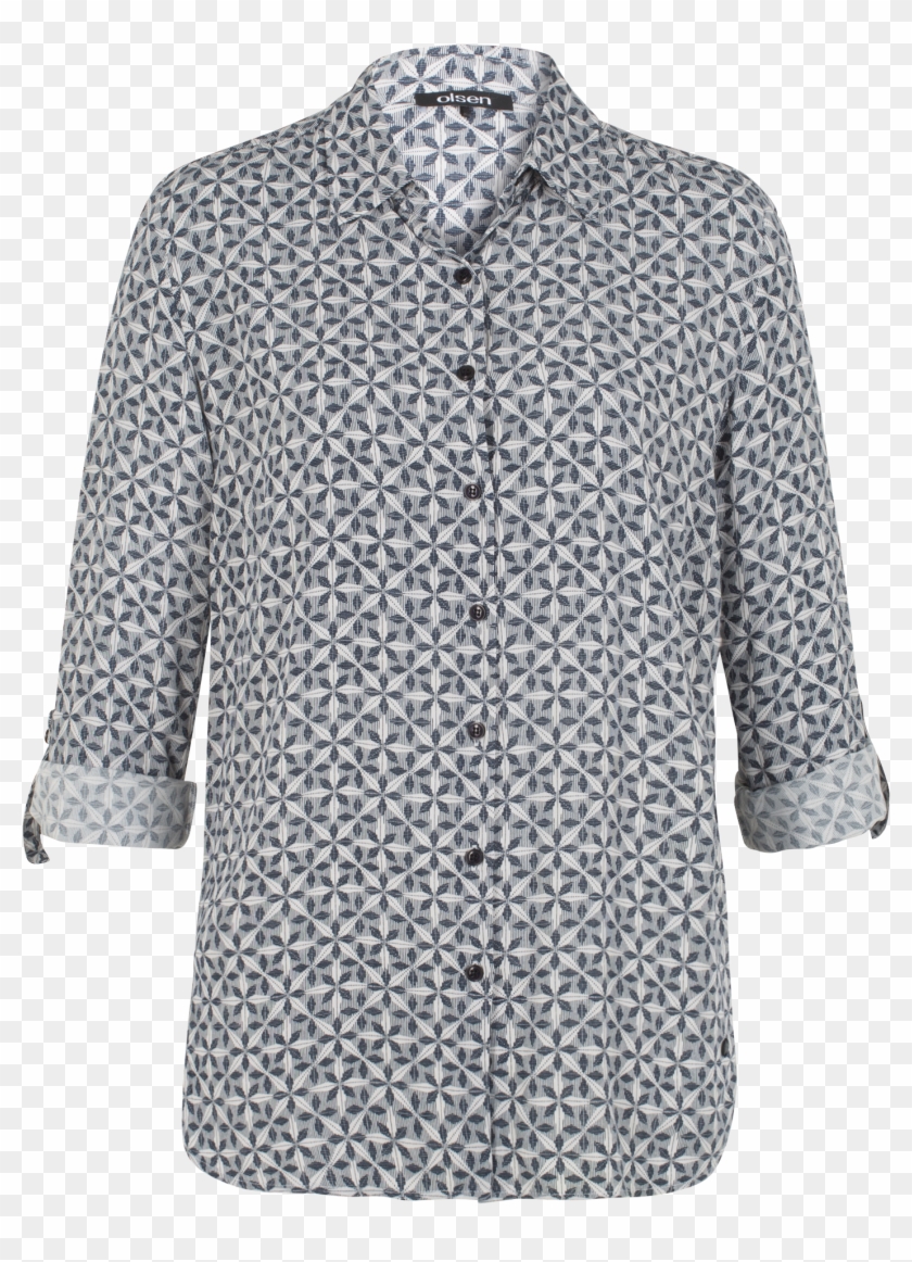 Blouse Star Pattern Night Blue Clipart #1891794