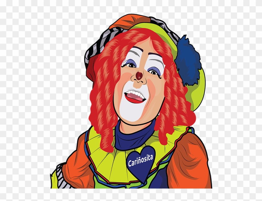 Clown, Kids, Circus, Costume, Fun, Smile, Makeup, Happy Clipart #1892042